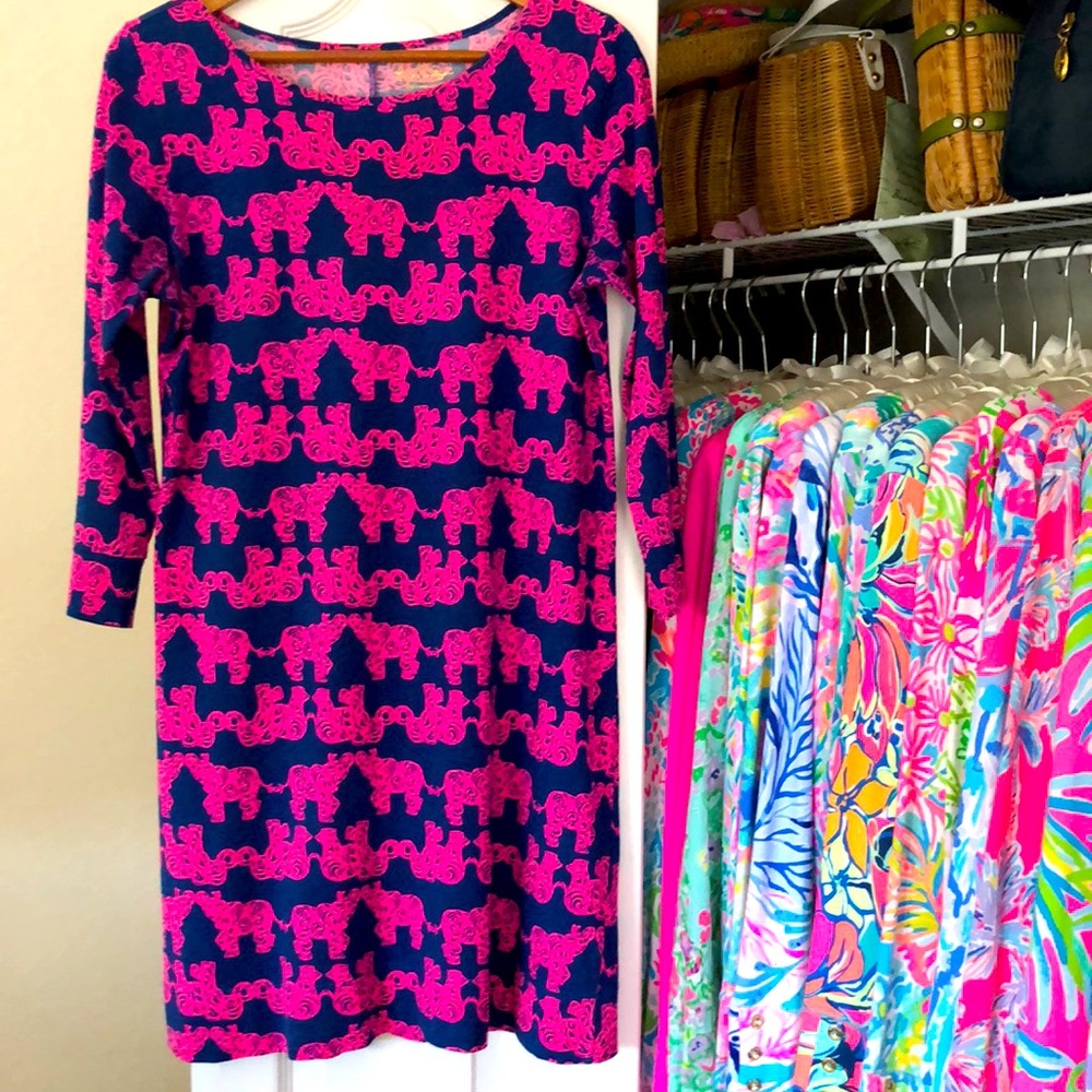 Lilly Pulitzer Marlowe Dress. Fits more like M. Straight cut. Priced to sell